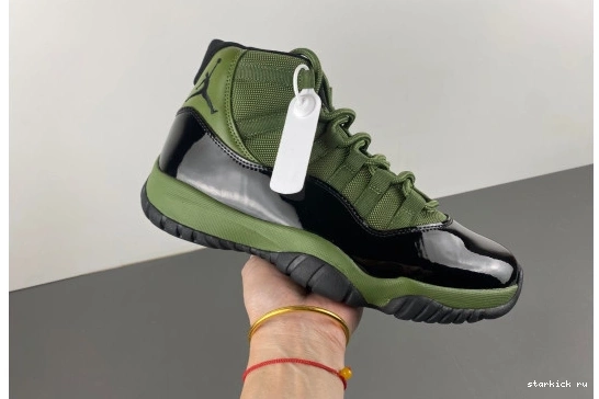 Green CT8012-300 Retro Military CT8012-300 11  Jordan 0402